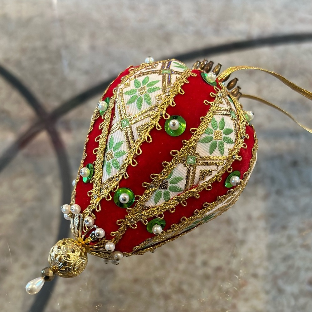 Vintage hand made ornament